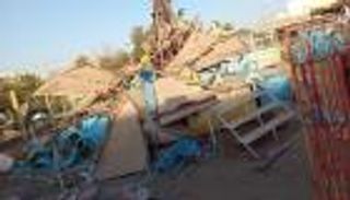 مدينة ملاهٍ تنهار على الرؤوس في مصر.. والأطفال ينجون (صور)