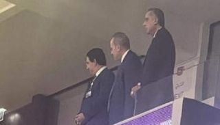 المسؤولون المغاربة خلال مبارة منتخب بلادهم أمام كندا