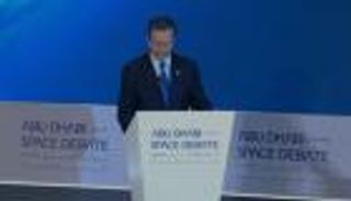 حوار أبوظبي للفضاء.. رئيس إسرائيل يبدأ كلمته بأبيات "المتنبي"