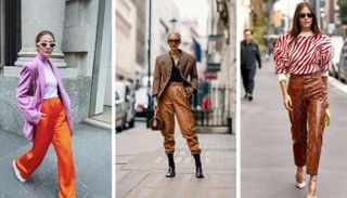 السروال الجلدي نجم الموضة النسائية هذا الشتاء - أرشيفية