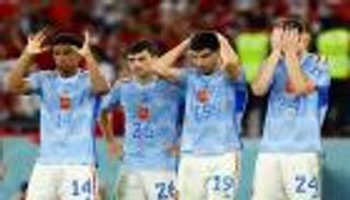 "النتيجة صفر".. منتخب المغرب يثير السخرية من إسبانيا بـ1000 ركلة جزاء