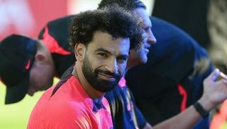 محمد صلاح في معسكر ليفربول