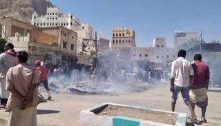 جانب من قمع الإخوان لعصيان مدني في وادي حضرموت