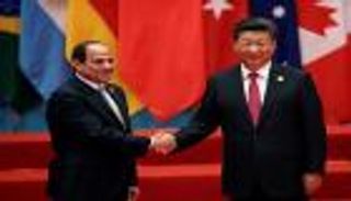 تهنئة ودفع للتعاون.. جلسة مباحثات بين السيسي وشي جين بينغ