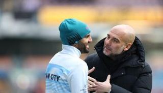 رياض محرز رفقة بيب جوارديولا