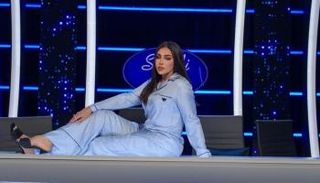 إطلالة أحلام بالبيجامة