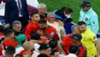 بحضور العائلات.. أبطال المغرب يحتفلون بإنجاز نصف نهائي المونديال (صور)