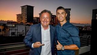 كريستيانو رونالدو وبيرس مورجان