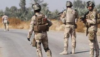 قوة من الجيش العراقي خلال مهمة أمنية