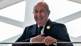 الرئيس الجزائري عبد المجيد تبون