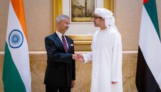 وزيرا الخارجية الإماراتي والهندي
