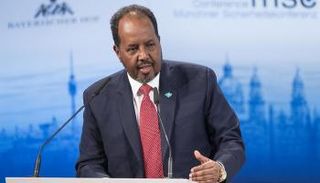 الرئيس الصومالي حسن شيخ محمود