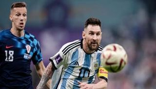 ليونيل ميسي نجم الأرجنتين
