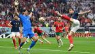 نتيجة مباراة المغرب وفرنسا في نصف نهائي كأس العالم 2022