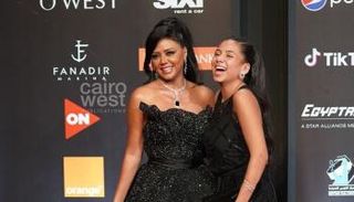 رانيا يوسف وابنتها - أرشيفية