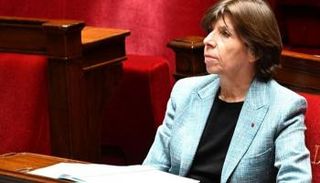 وزيرة الخارجية الفرنسية كاثرين كولونا