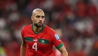 سفيان أمرابط نجم منتخب المغرب