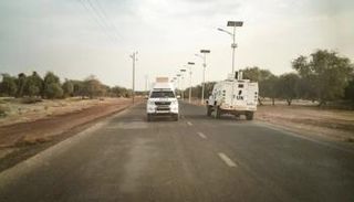 دورية مينوسما في تمبكتو بمالي