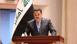 السوداني خلال كسب ثقة البرلمان ببرنامجه الحكومي