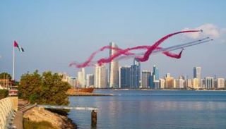 جانب من احتفالات فرسان الإمارات