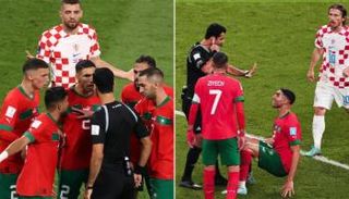 أشرف حكيمي والحكم عبد الرحمن الجاسم