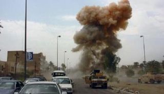 آثار هجوم سابق في كركوك العراقية