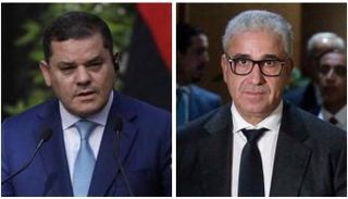 فتحي باشاغا وعبدالحميد الدبيبة
