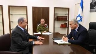 لابيد ونتنياهو-أرشيفية