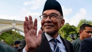 رئيس وزراء ماليزيا أنور إبراهيم