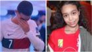 "لا كلام ولا طعام".. الطفلة المغربية الساخرة من رونالدو تعاني مأساة