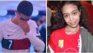 الطفلة الساخرة من رونالدو تمر بأزمة نفسية 