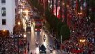 بعد إنجاز كأس العالم.. استقبال شعبي حاشد لأسود منتخب المغرب (صور وفيديو)