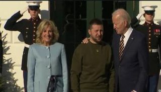 بايدن يستقبل زيلينسكي في البيت الأبيض 