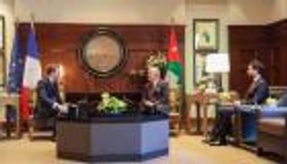 ملك الأردن في لقاء ماكرون: "مؤتمر بغداد 2" كسر الحواجز