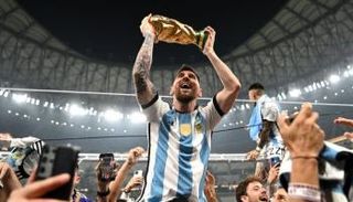 ليونيل ميسي بطل العالم