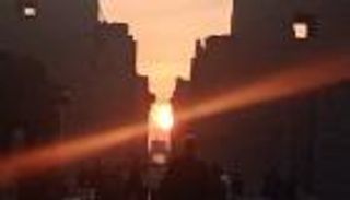 الشمس تتعامد على "قدس الأقداس" بمعبد الكرنك في مصر (صور وفيديو)