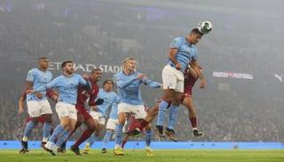 من مباراة مانشستر سيتي وليفربول