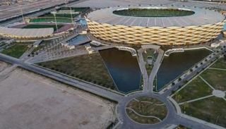 ملعب جذع النخلة بمحافظة البصرة 