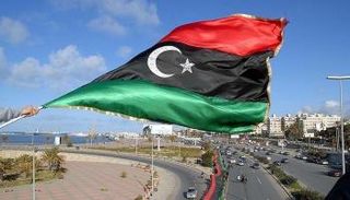 علم ليبيا-