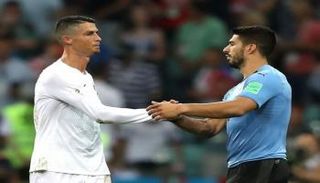 لويس سواريز وكريستيانو رونالدو