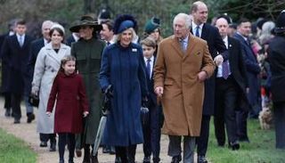 العائلة المالكة بقيادة الملك تشارلز الثالث