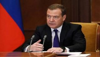  نائب رئيس مجلس الأمن الروسي دميتري مدفيديف