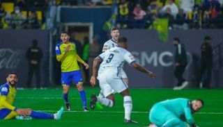 جانب من مباراة النصر والهلال