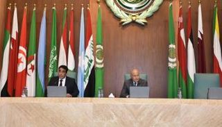رئيس المجلس الرئاسي الليبي من الجامعة العربية