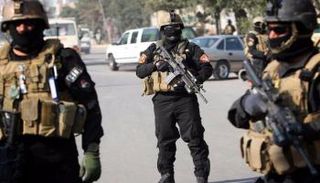 قوة من مكافحة إجرام بغداد خلال مهمة أمنية - أرشيفية