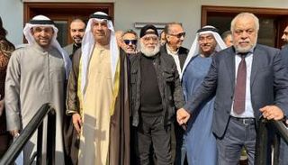 جانب من مراسم افتتاح دار إقامة لكبار الفنانين في مصر