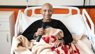 طفل في مستشفى 57357 يتحدث لـ