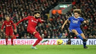 من مباراة ليفربول وليستر سيتي