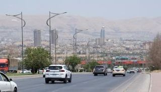 أحد شوارع مدينة السليمانية 