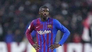 عثمان ديمبلي لاعب برشلونة